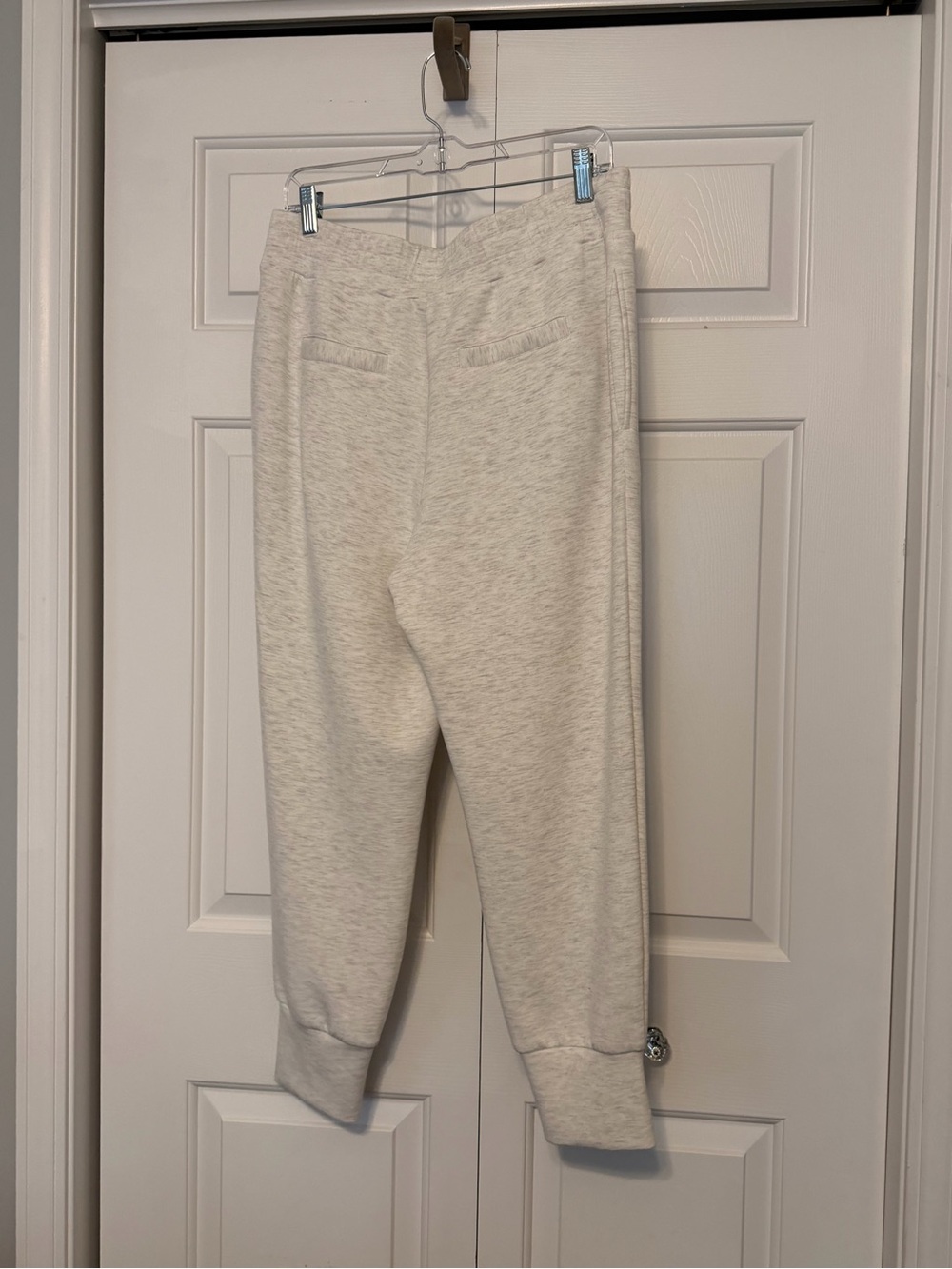 Varley Ivory Marl Double Soft Jogger